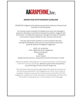 Record Your Story Guidelines Icon