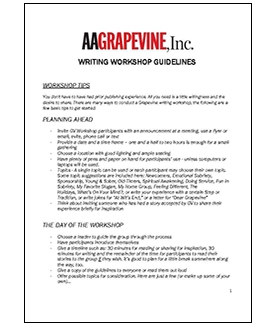 Writing Workshop Guidelines Icon