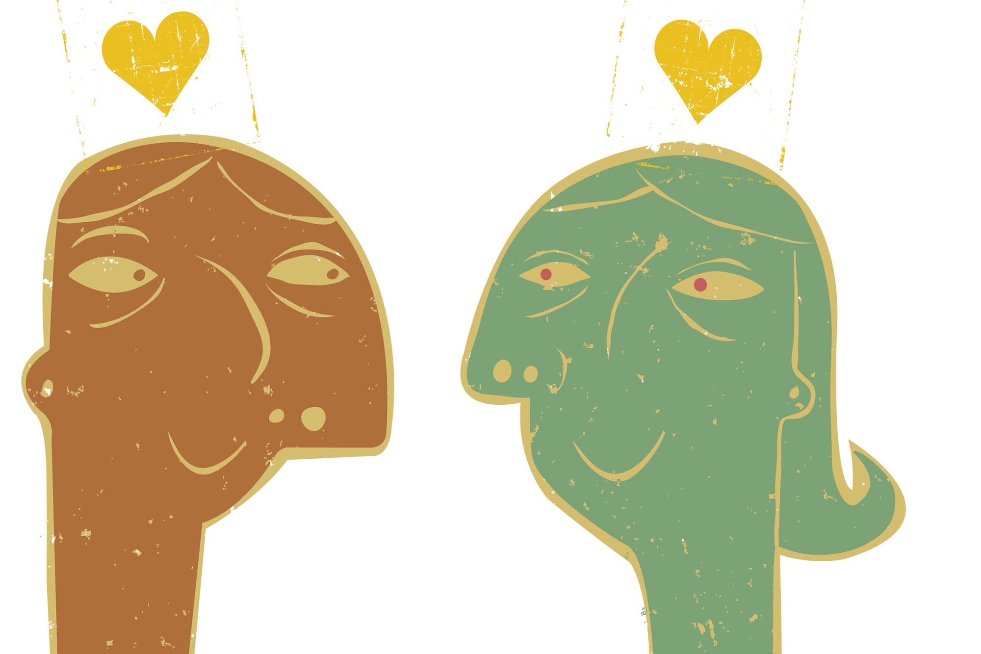 Boy meets girl on AA campus